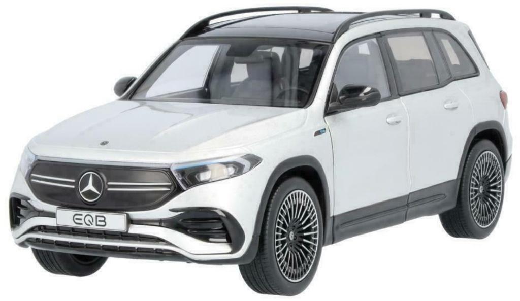 mercedes benz eqb x243 2021 kleur silver  1:18, Hobby en Vrije tijd, Modelauto's | 1:18, Ophalen, Nieuw, Auto, Overige merken