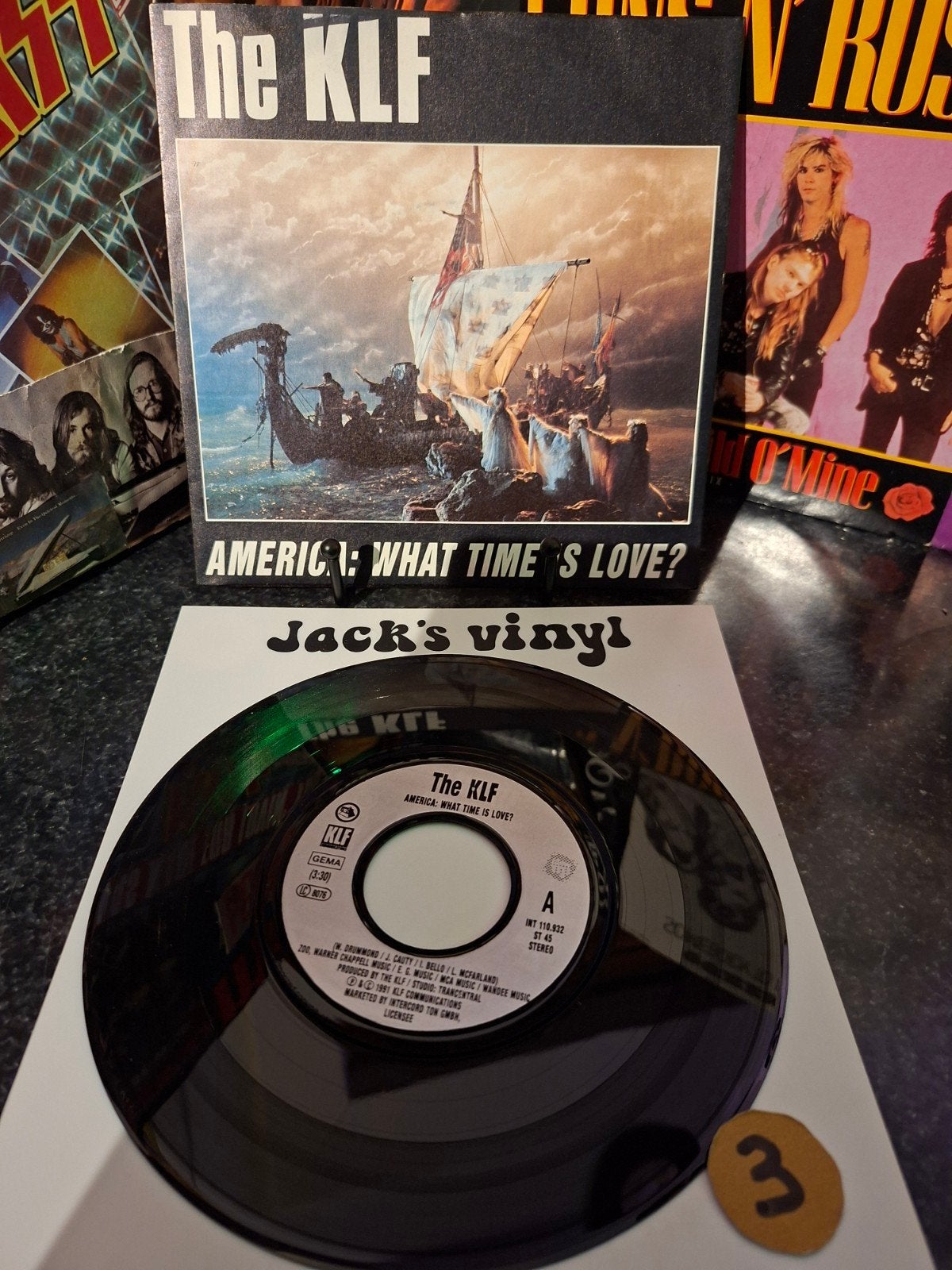 The KLF - America: What Time Is Love? (7 inch vinyl)1992, Pop, 7 inch, Ophalen of Verzenden, Overige typen