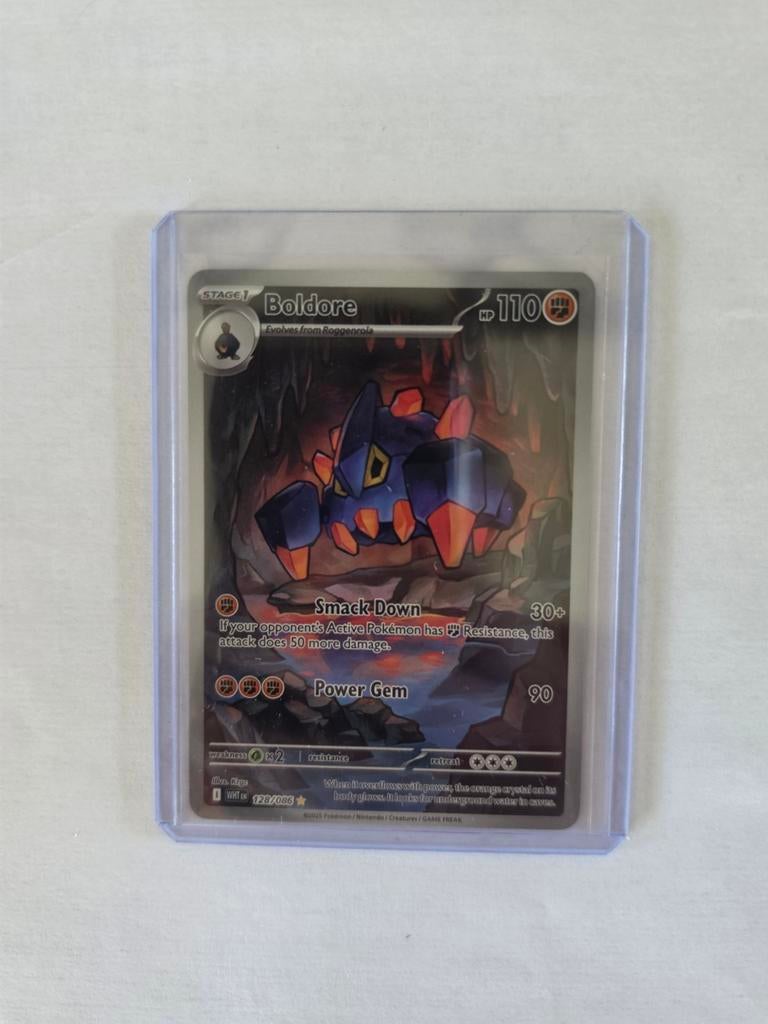 Pokémon Kaart: Boldore (128/066) - Zo goed als nieuw, Ophalen of Verzenden, Zo goed als nieuw, Losse kaart