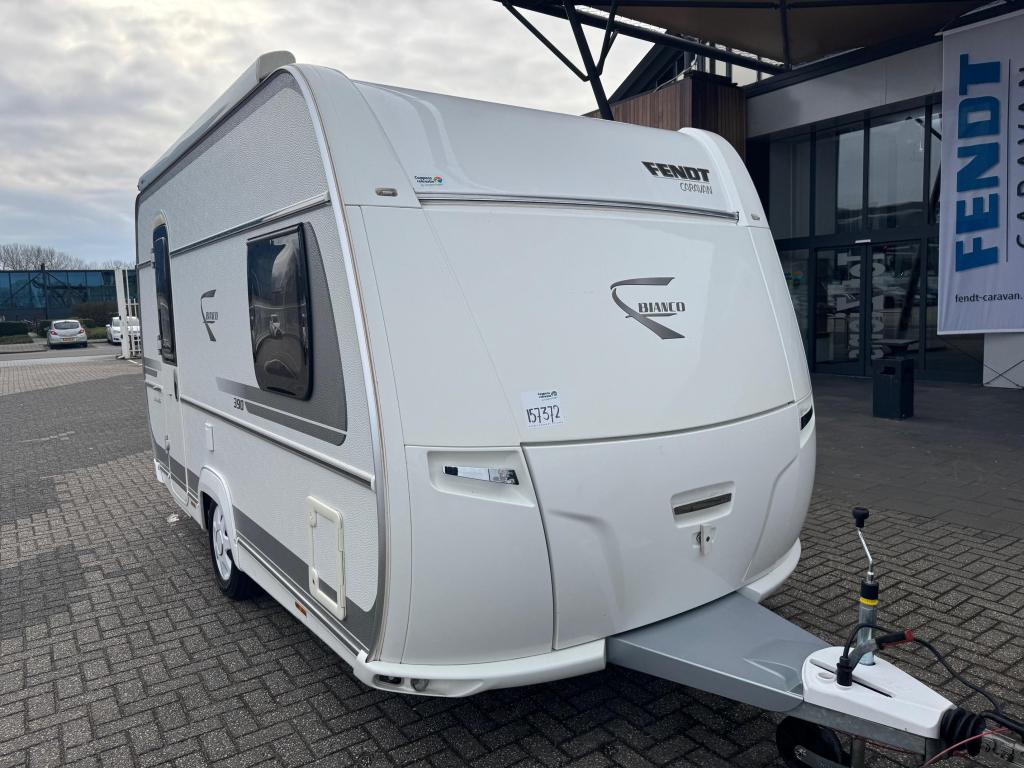 Fendt Bianco Selection 390 FH 2016 MOVER + LUIFEL!!!, Caravans en Kamperen, Caravans, Overige typen, Bedrijf, Treinzit, Tot en met 3