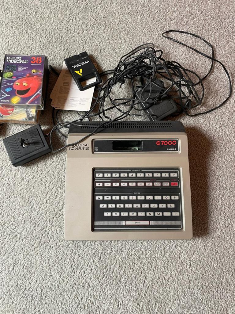 Philips G7000 Videopac Computer - Vintage Spelcomputer, Spelcomputers en Games, Ophalen