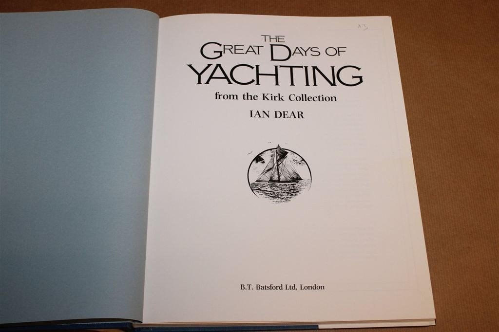The Great Days of Yachting — Historische Zeilfotografie, Ophalen of Verzenden, Gelezen, Europa
