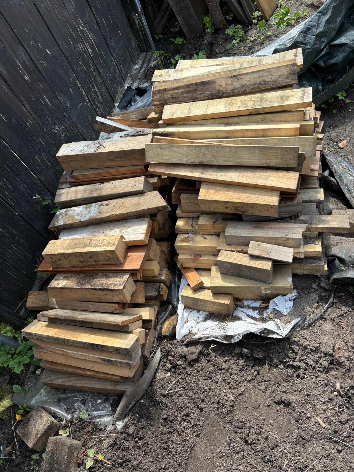 Haardhout, Minder dan 3 m³, Ophalen, Overige houtsoorten, Blokken