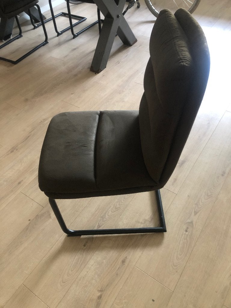 Stoelen 4 stuks, Huis en Inrichting, Stoelen, Ophalen, Zo goed als nieuw, Stof