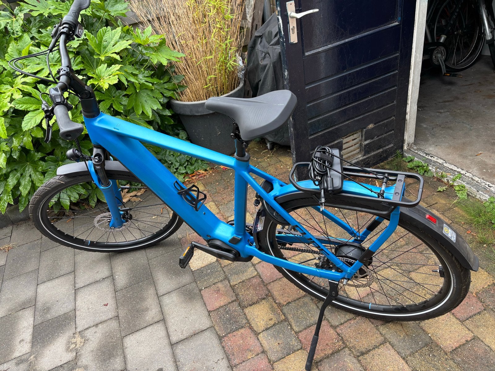Cube Kathmandu Hybrid Comfort Pro 800 Azure E-bike, Ophalen, Zo goed als nieuw, Cube, 50 km per accu of meer