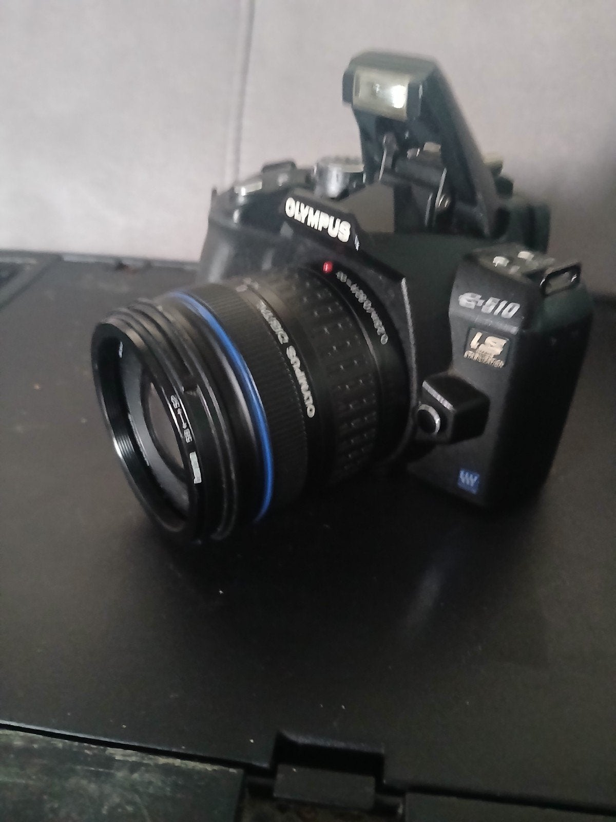Olympus E-510 + E-400, met 14-42mm + 1gb xD + 1x Cf, Ophalen, Olympus, Geen optische zoom