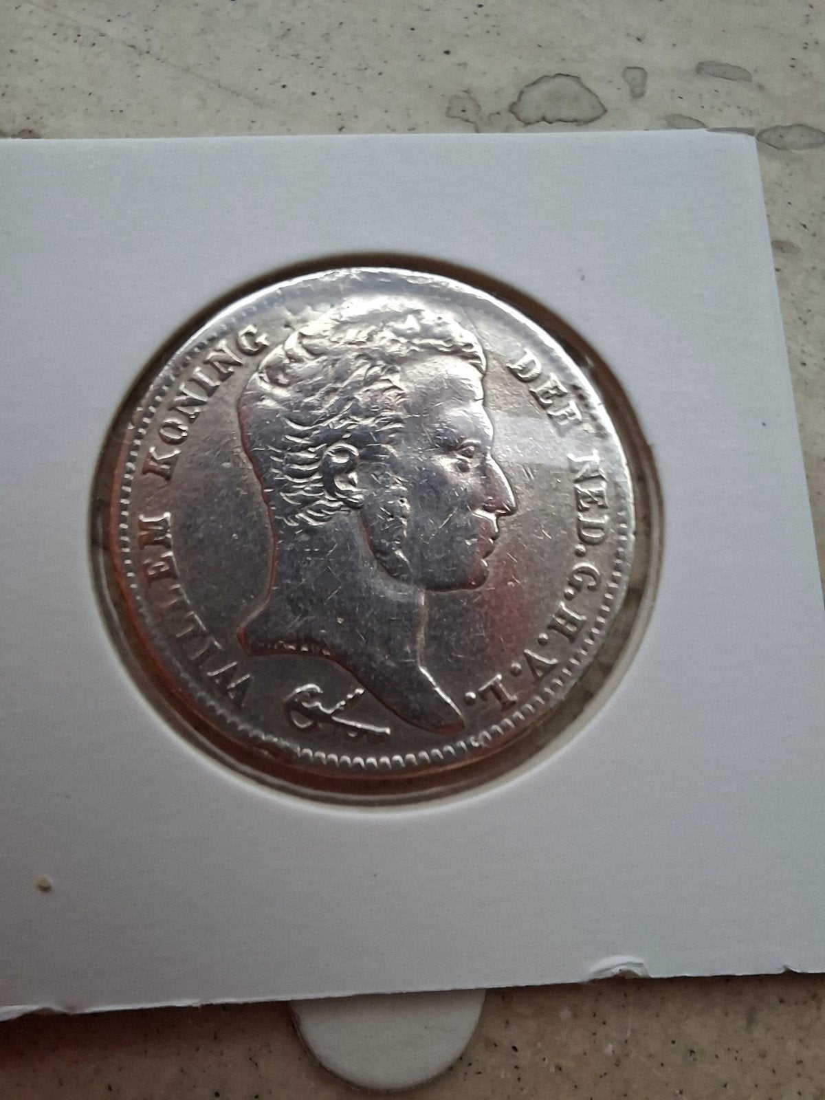 1 gulden 1829 willem 1, 1 gulden, Zilver, Ophalen of Verzenden, Koning Willem I