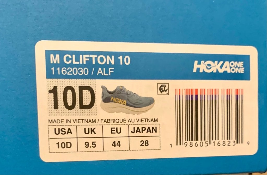 Hoka Clifton 10 Hardloopschoenen - Zo goed als nieuw, Overige merken, Hardloopschoenen, Ophalen of Verzenden, Zo goed als nieuw