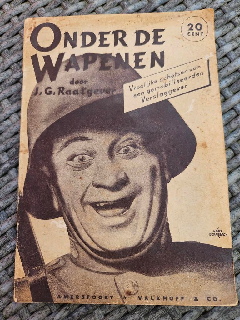 Uniek Mobilisatie boekje onder de Wapenen, Verzamelen, Ophalen of Verzenden, Nederland, Boek of Tijdschrift