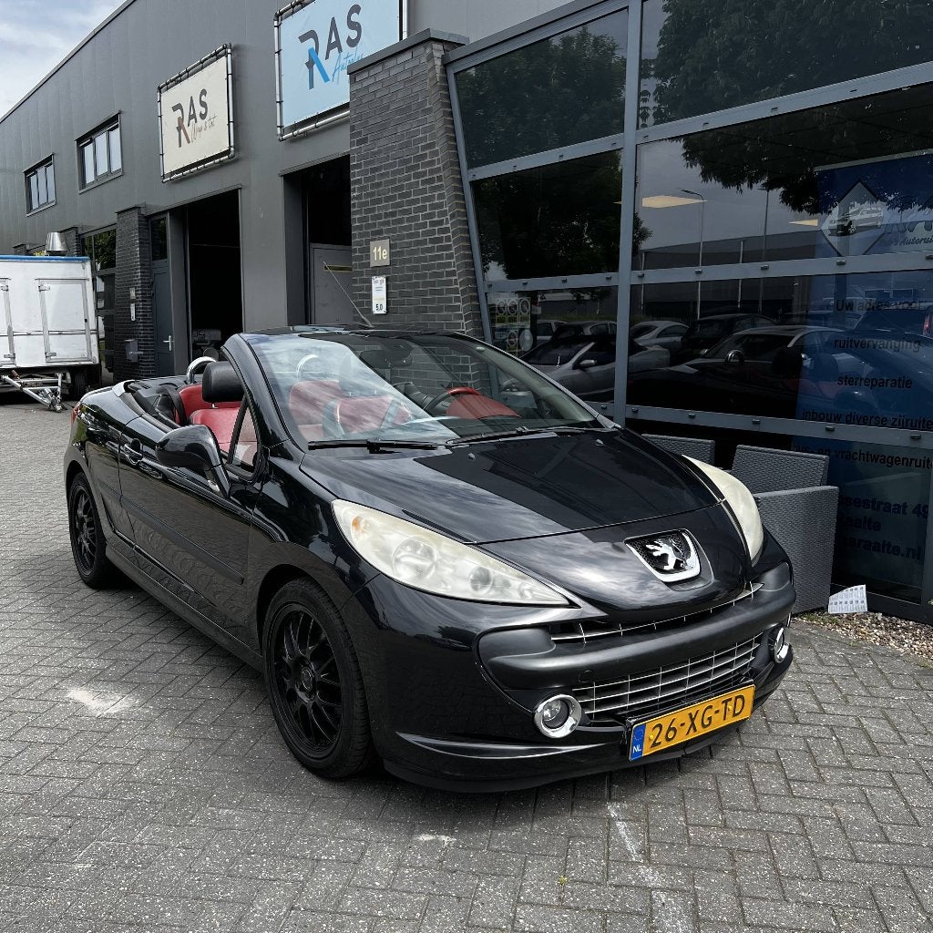 Peugeot 207 CC | Leder | NW APK | vol in opties | NAP, Voorwielaandrijving, 4 cilinders, Cabriolet, 4 stoelen
