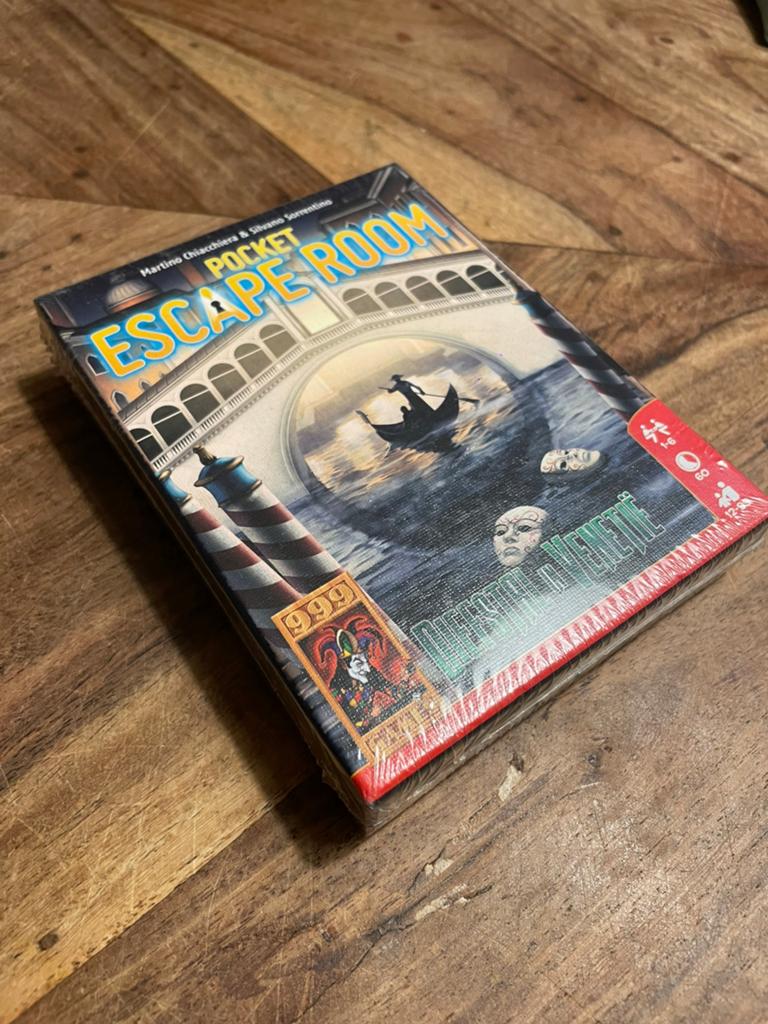 Escape room pocket van 999 games “Diefstal in Venetië”, Hobby en Vrije tijd, Gezelschapsspellen | Bordspellen, Vijf spelers of meer