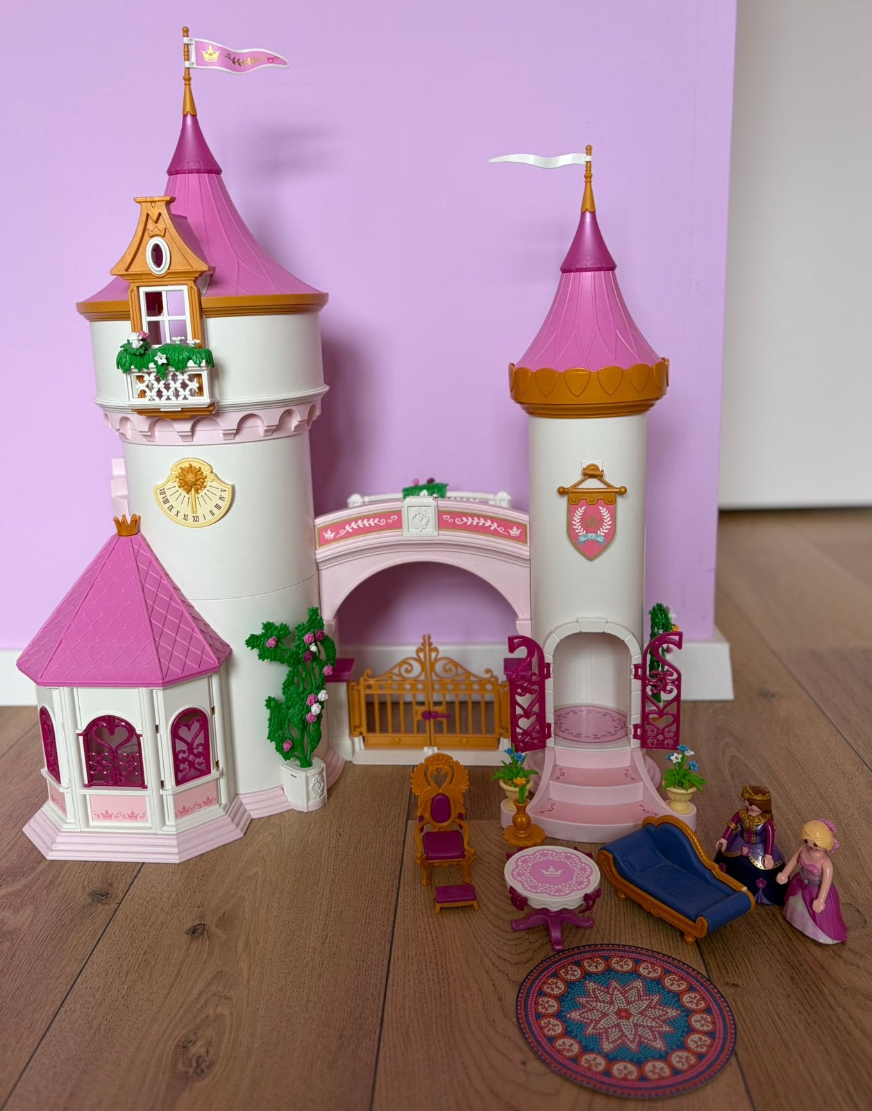 Playmobil princess kasteel (70448), Kinderen en Baby's, Ophalen, Complete set, Zo goed als nieuw, Kasteel/Fort