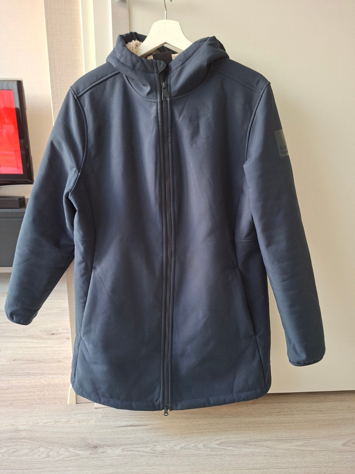 mooie dames tussenjas van Jack wolfskin, Kleding | Dames, Jassen | Winter, Ophalen of Verzenden, Zo goed als nieuw, Blauw