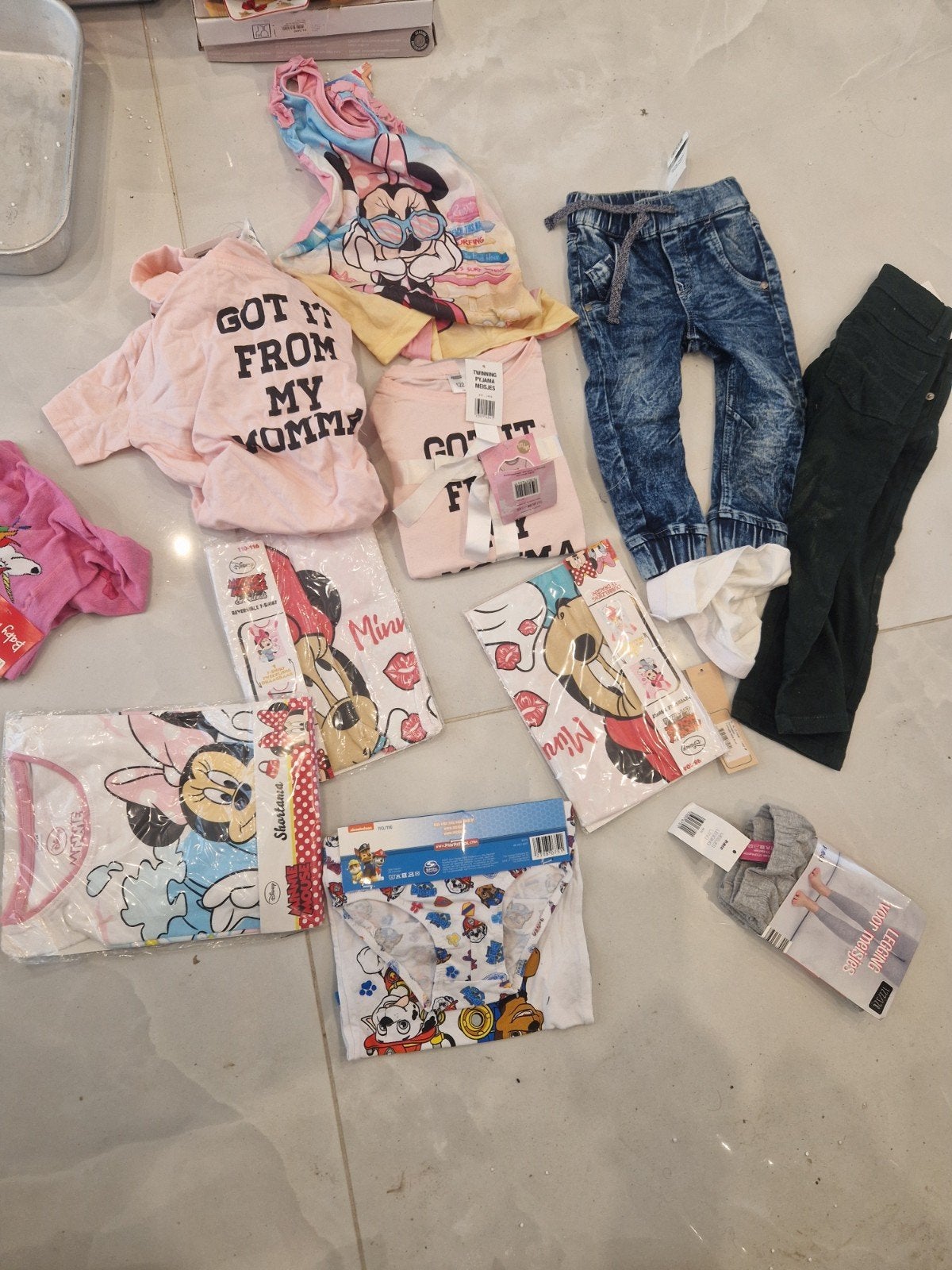 Grote partij nieuwe kinderkleding: Disney, Paw Patrol, Ophalen of Verzenden, Nieuw, Disney, Paw Patrol, Meisje