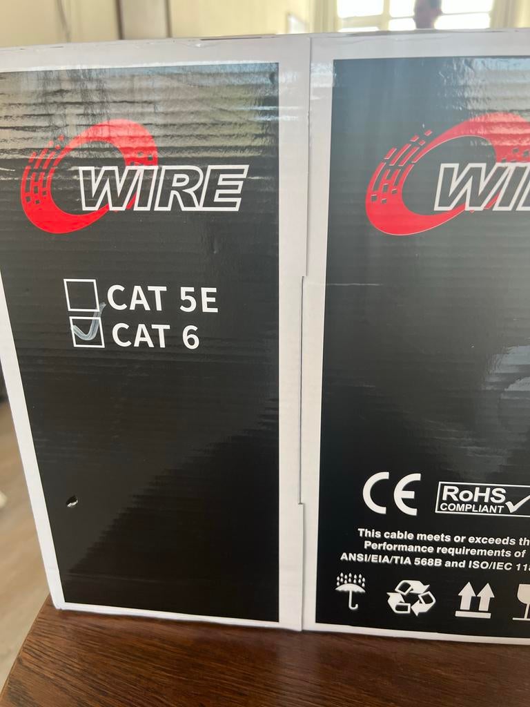 40 meter Cat 6 internet kabel, Ophalen of Verzenden, Nieuw