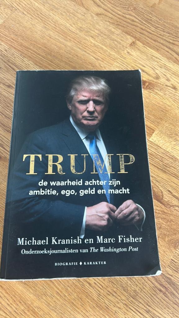 Trump: De waarheid achter zijn ambitie, ego, geld en macht, Ophalen of Verzenden, Gelezen, Politiek