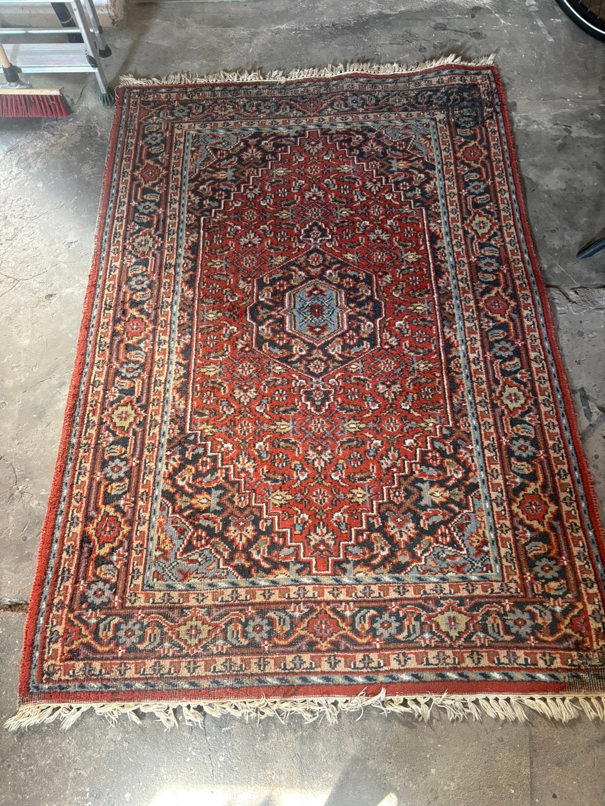 Oud Perzisch kleed, Ophalen, Gebruikt, 100 tot 150 cm, 200 cm of meer