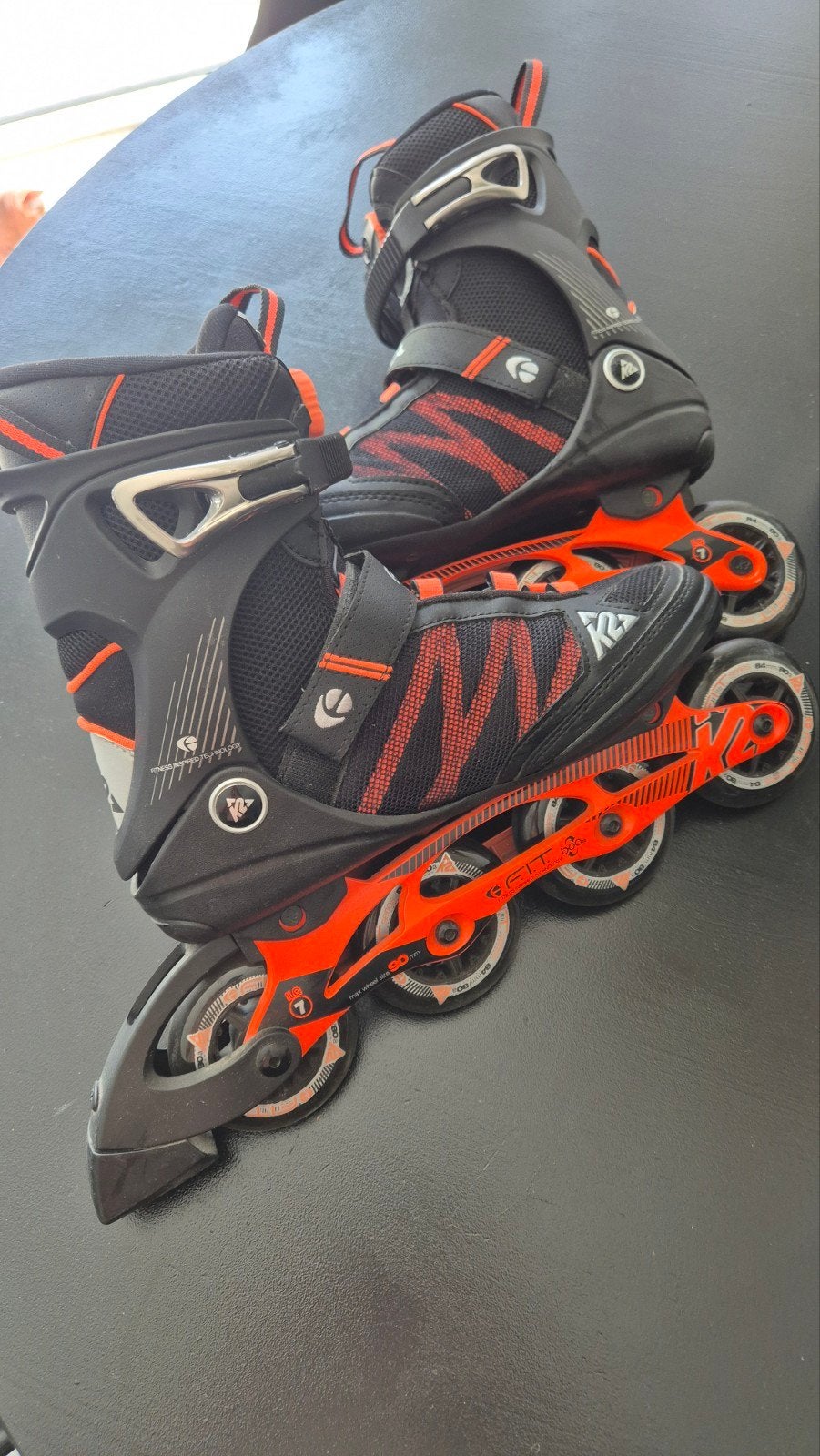 Skeelers K2 F.I.T. 80 Boa Inline Skates - Maat 42 - Zo goed, Ophalen, K2, Heren, Zo goed als nieuw