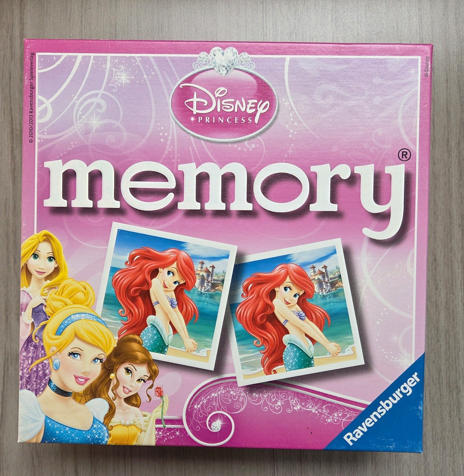 Disney Princess Memory spel van Ravensburger, Ophalen of Verzenden, Overige figuren, Nieuw, Overige typen