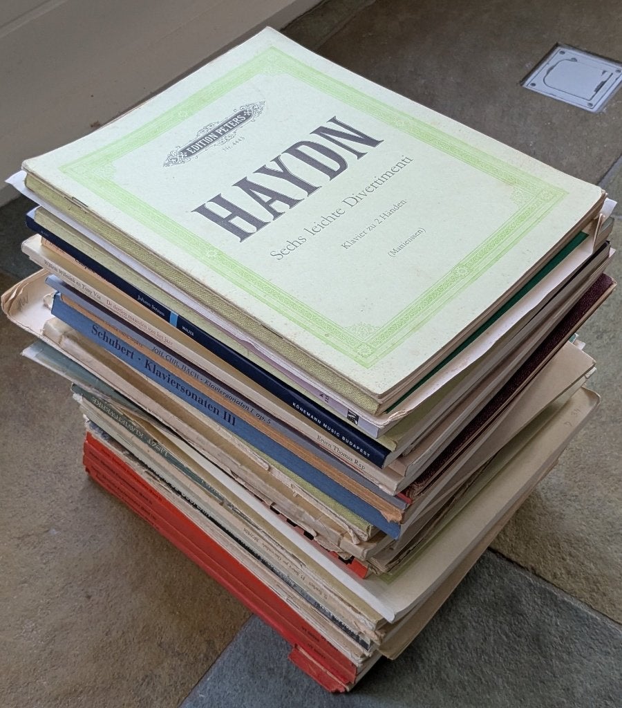 Ca 65 stuks bladmuziek voor piano van diverse componisten, Boeken, Gelezen, Instrument, Diverse auteurs, Ophalen of Verzenden