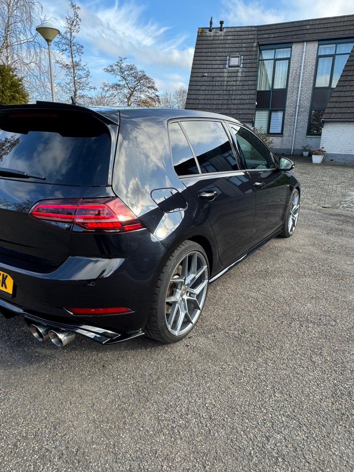 Volkswagen Golf 2.0 TSI 400 pk 4Motion 7-DSG 2019 Zwart, Auto's, Automaat, 4 cilinders, 1984 cc, Zwart