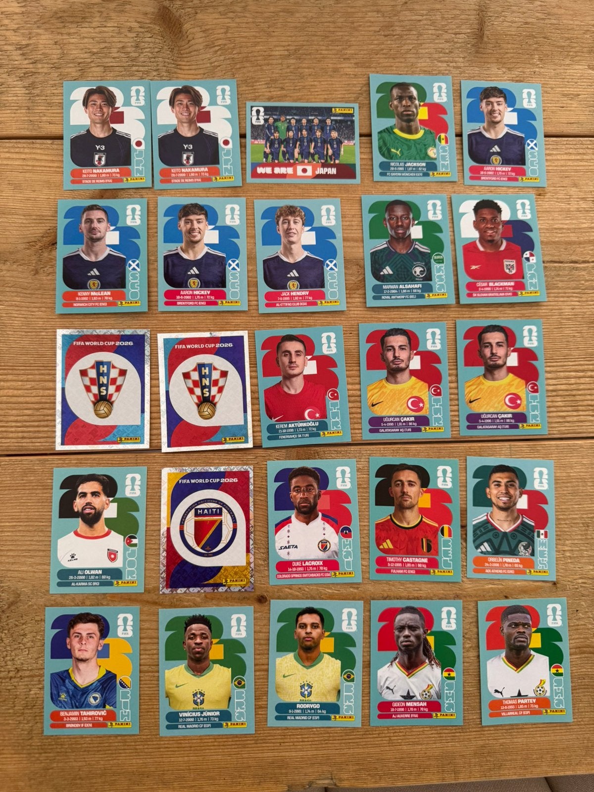 Ruilen - Stickers Panini World Cup 2026, Ophalen, Nieuw, Meerdere stickers