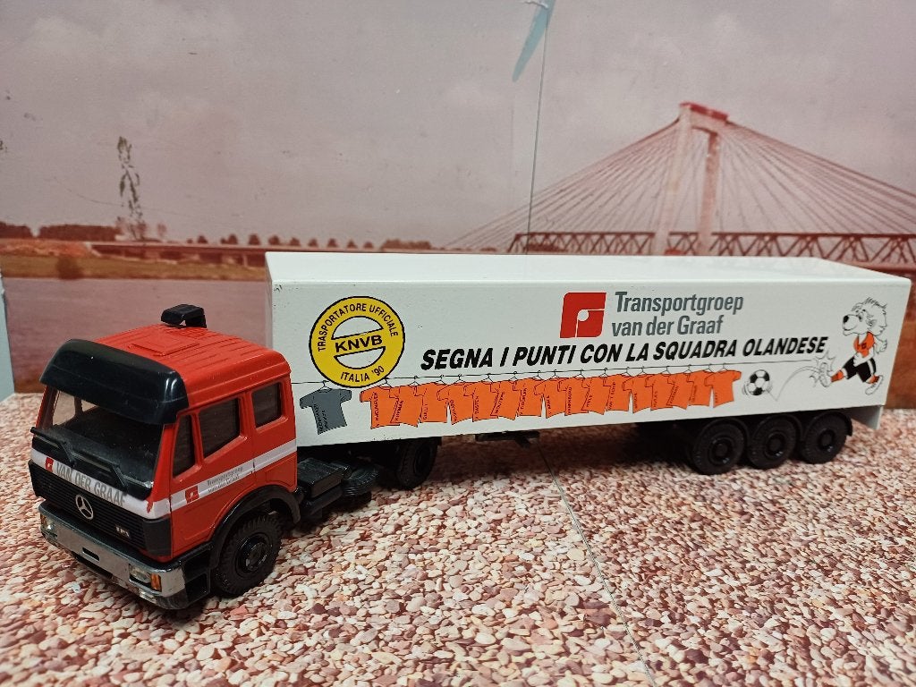 liontoys mercedes sk, Ophalen of Verzenden, Zo goed als nieuw, Bus of Vrachtwagen, Lion Toys