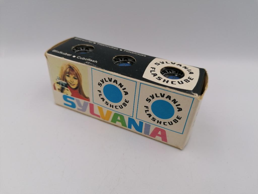 Vintage Sylvania flashcubes for old flash, Ophalen of Verzenden, Gebruikt, Overige merken