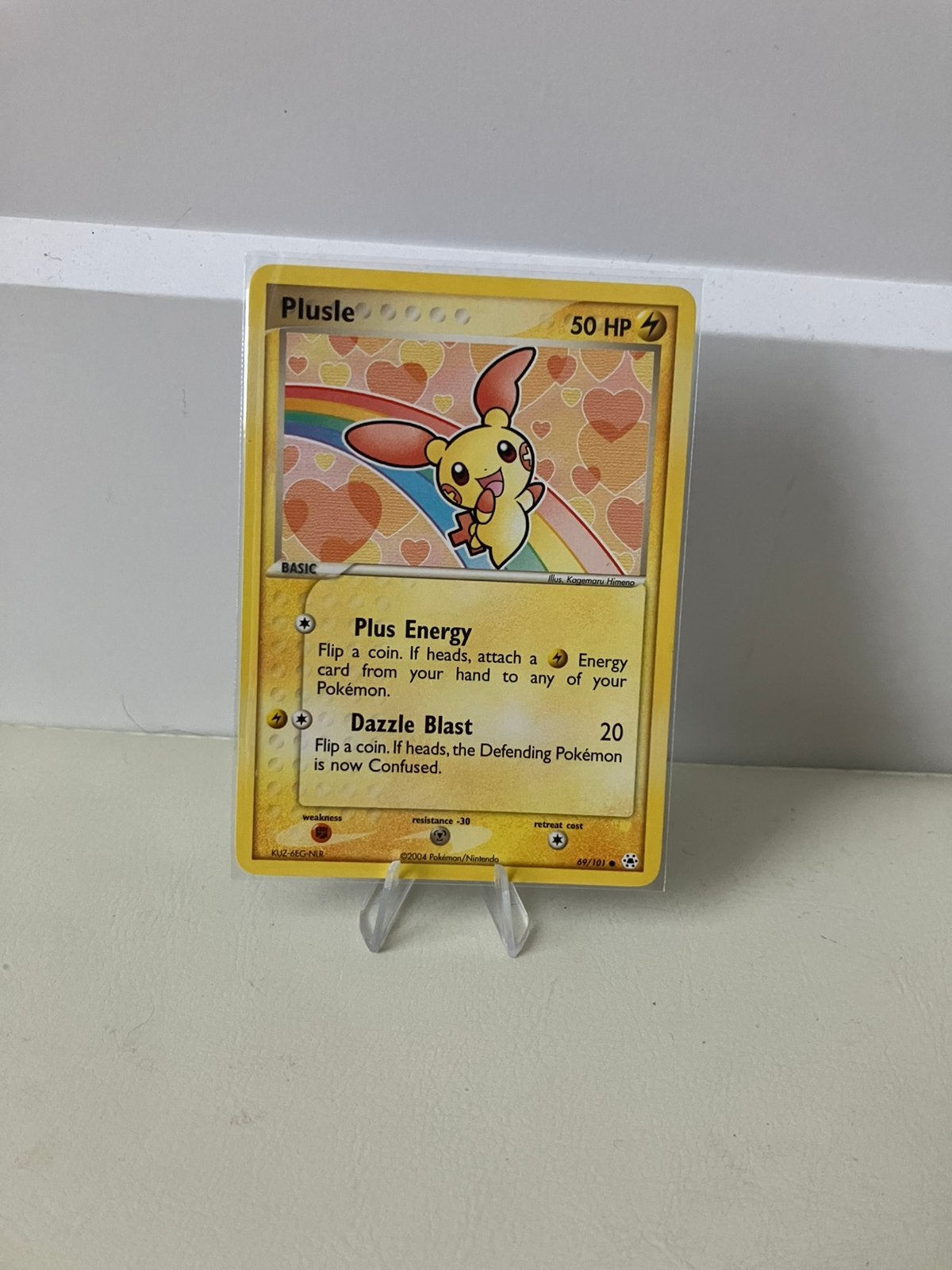 Plusle 69/101 ex hidden fates, Ophalen of Verzenden, Zo goed als nieuw