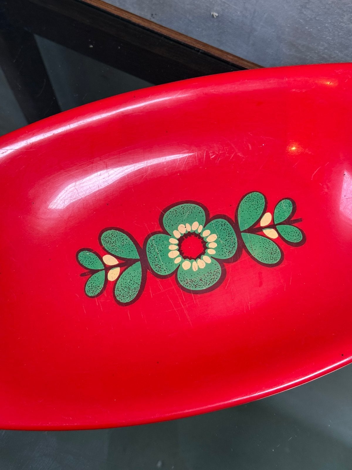 Retro Emsa schaal, Q, Q, Emsa, Ophalen of Verzenden