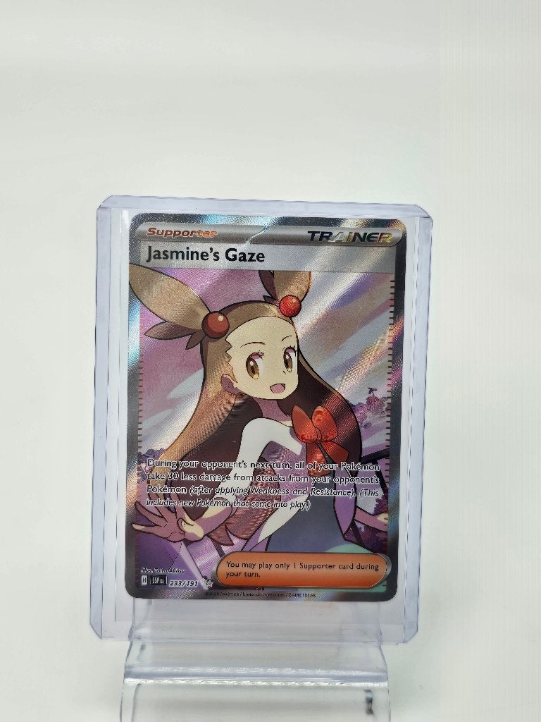 Jasmine's Gaze Pokemon TCG 233/191, Ophalen of Verzenden, Zo goed als nieuw, Losse kaart