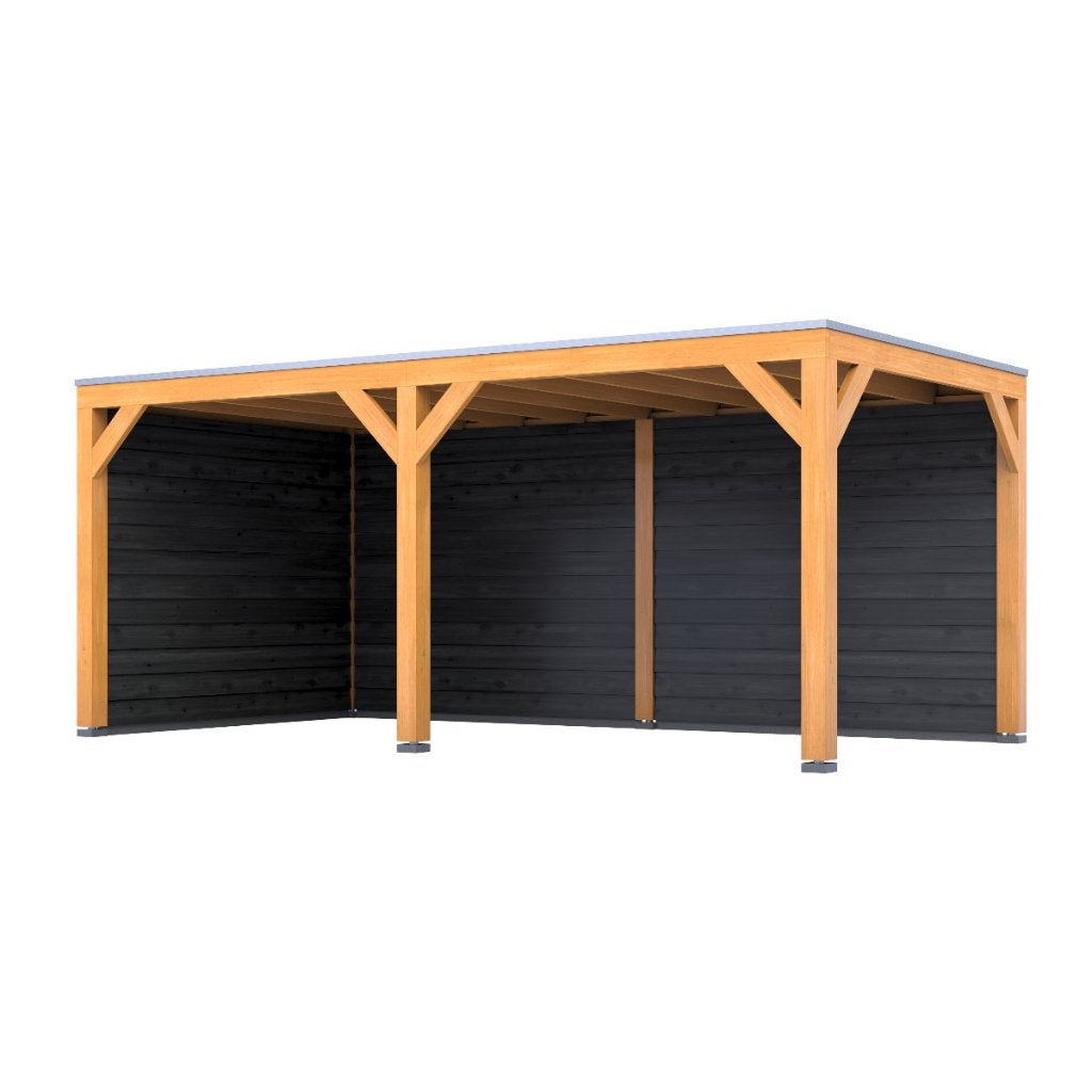 Douglas overkapping Living | incl. poeren en epdm dak