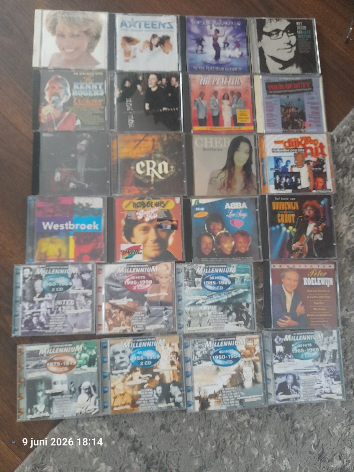 GIGANTISCHE CD PARTIJ!  24x Origineel (Millennium, Metal,, Ophalen of Verzenden, Zo goed als nieuw, Pop