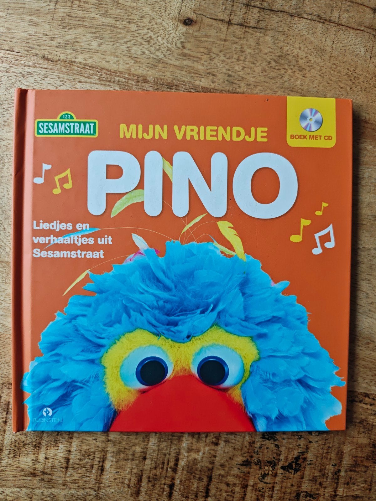 Mijn Vriendje Pino - Liedjes en Verhaaltjes uit Sesamstraat, Ophalen of Verzenden, Zo goed als nieuw, Sesamstraat, 2 tot 3 jaar
