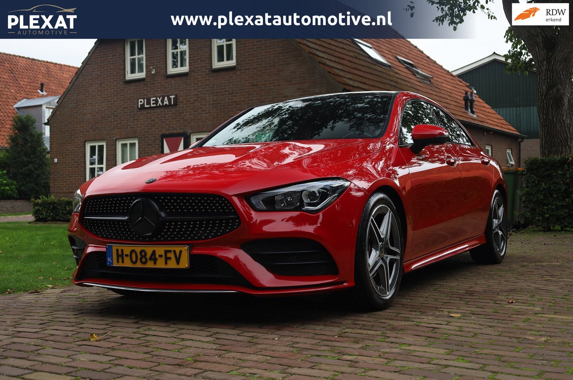 Mercedes-Benz CLA-klasse 180 Business Solution AMG Aut. | AM, Auto's, 136 pk, Gebruikt, 4 cilinders, Alcantara