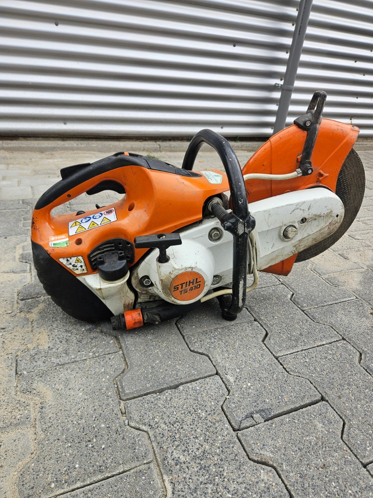 Stihl TS-410 Steenzaag/Betonzaag - Zeer goede staat, Ophalen, Zo goed als nieuw, Overige typen, Stihl