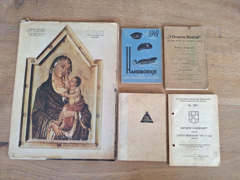 KNIL/ WW2 NL leger boekjes tijdschriften, Ophalen of Verzenden, Nederland, Boek of Tijdschrift