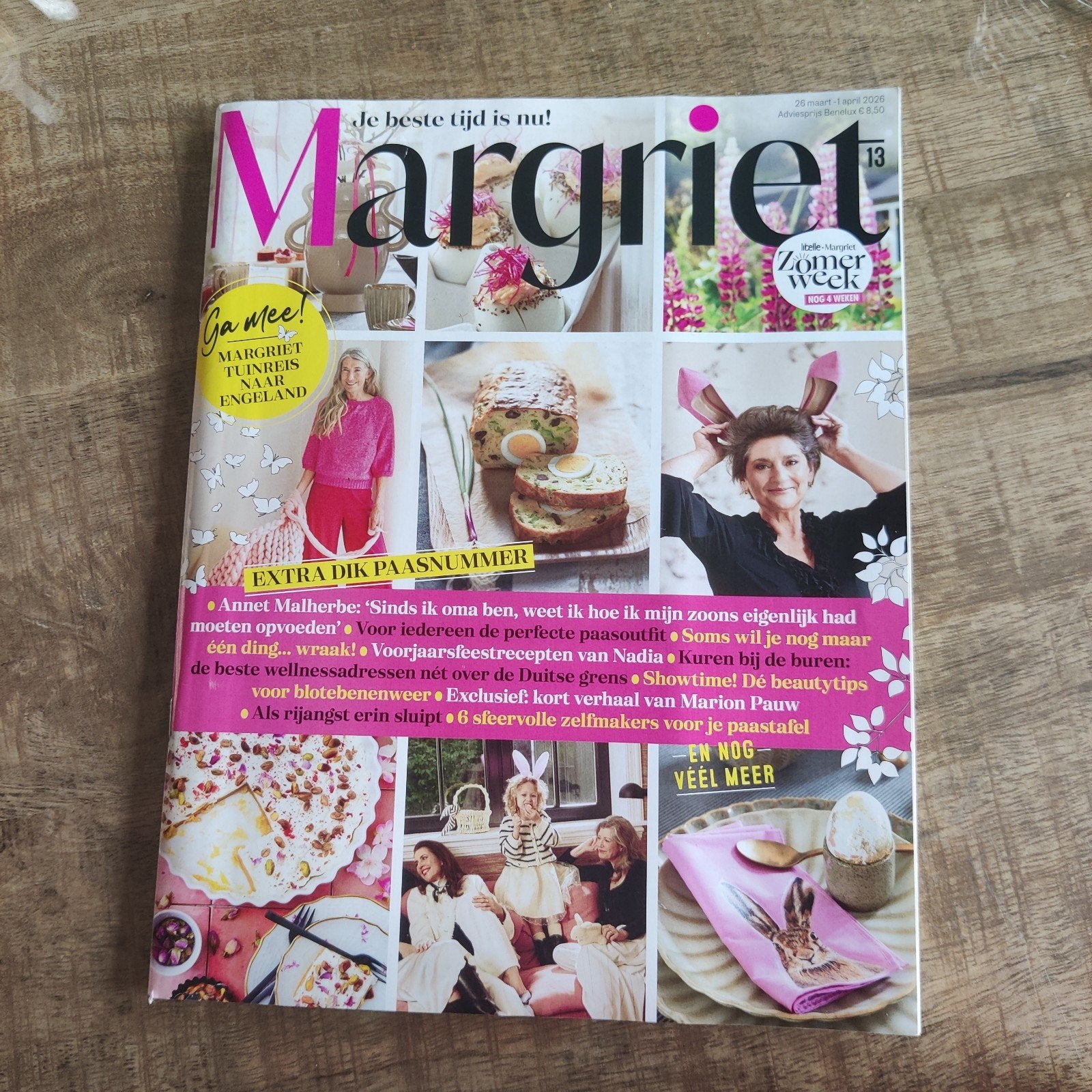 Margriet Nr 13 - 2026 Extra dik Paasnrv, Ophalen of Verzenden, Zo goed als nieuw, Damesbladen