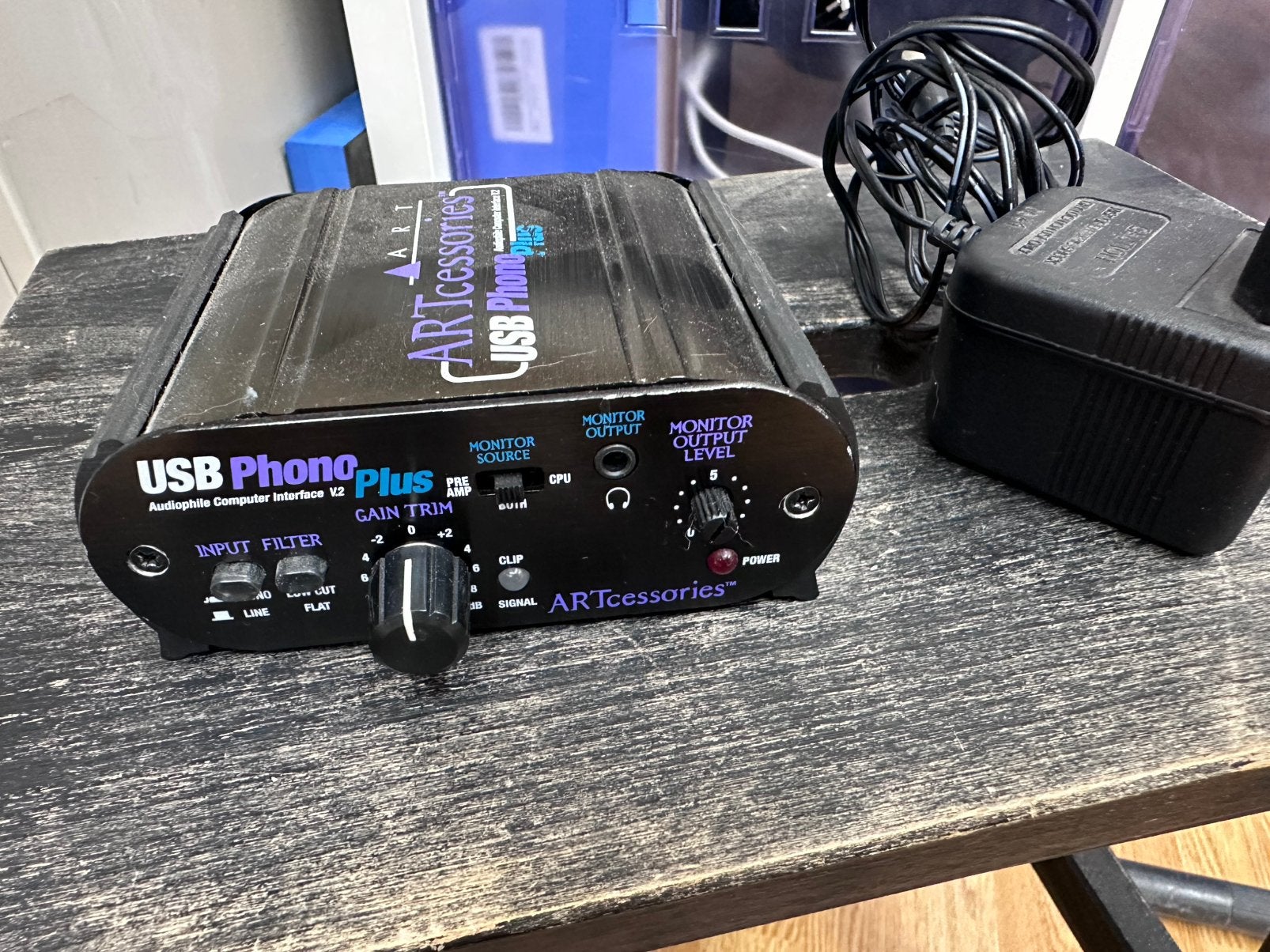 Art usb audio interface met phono preamp, Ophalen of Verzenden, Zo goed als nieuw