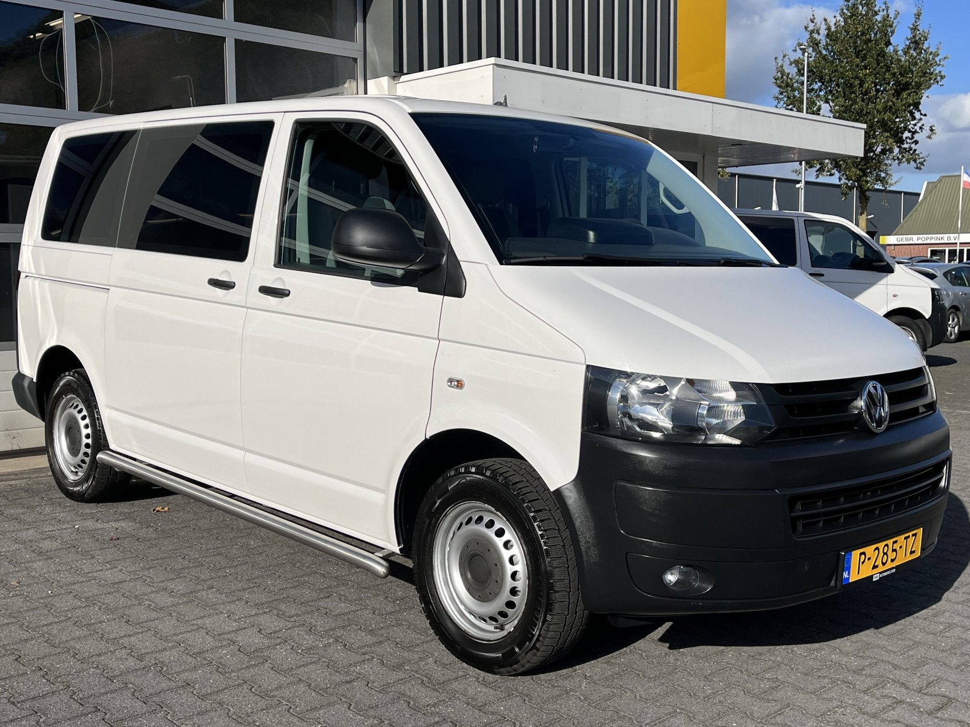 Volkswagen Transporter Kombi 2.0 TDI 140 pk DSG Automaat L1H, Auto's, Euro 5, Stof, Gebruikt, 255 €/maand