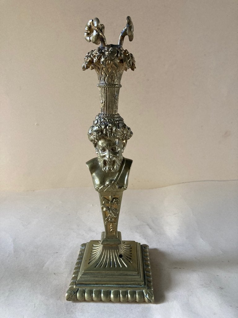 Bronzen Sater Sculpture, Ophalen of Verzenden, Brons