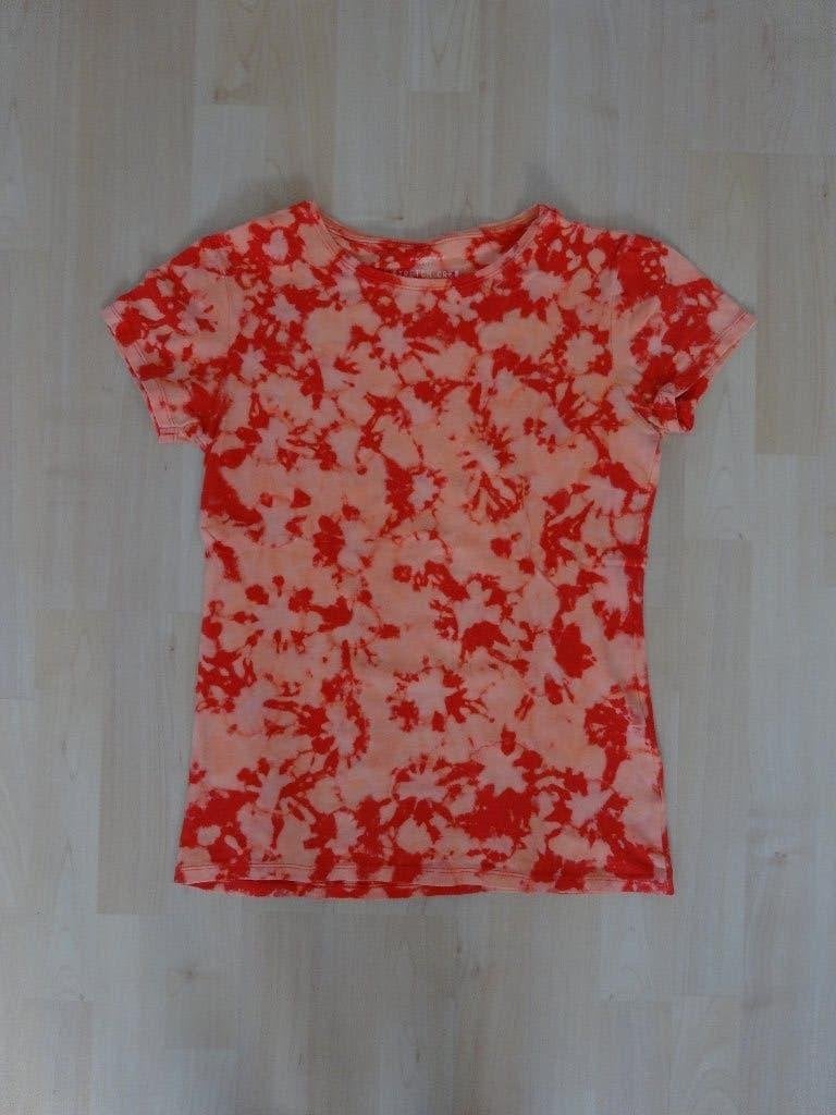 Fleurig shirt mt S, Ophalen of Verzenden, Zo goed als nieuw, Korte mouw, Maat 36 (S)