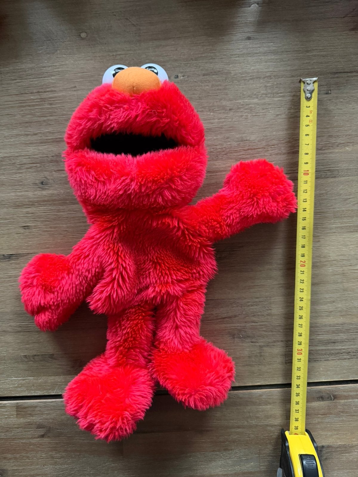Elmo handpop van sesamstraat, Ophalen of Verzenden, Zo goed als nieuw, Overige typen
