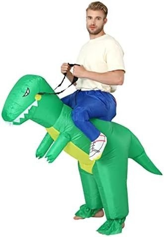 Opblaasbaar Dinosaurus Kostuum., Ophalen of Verzenden, Nieuw, Pak of Jurk