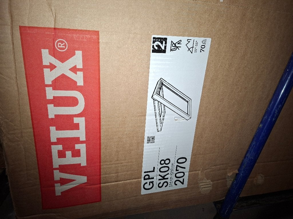 Velux gpl sk08 2070, Ophalen, 80 tot 120 cm, Nieuw, Dubbelglas