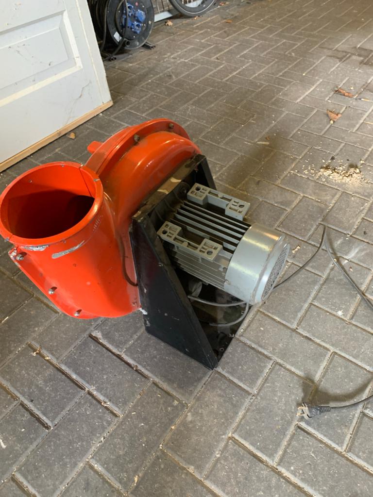 Zware afzuiger / ventilator - Lammers 1 kw, Ophalen of Verzenden, Gebruikt, Ventilator en Afzuiger