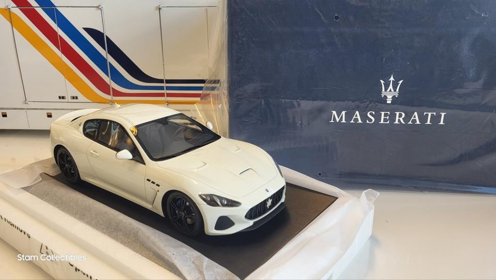 True Scale Maserati GranTurismo Bianco Birdcage Dealer Ed., Hobby en Vrije tijd, Overige merken, Auto, Nieuw, Ophalen of Verzenden