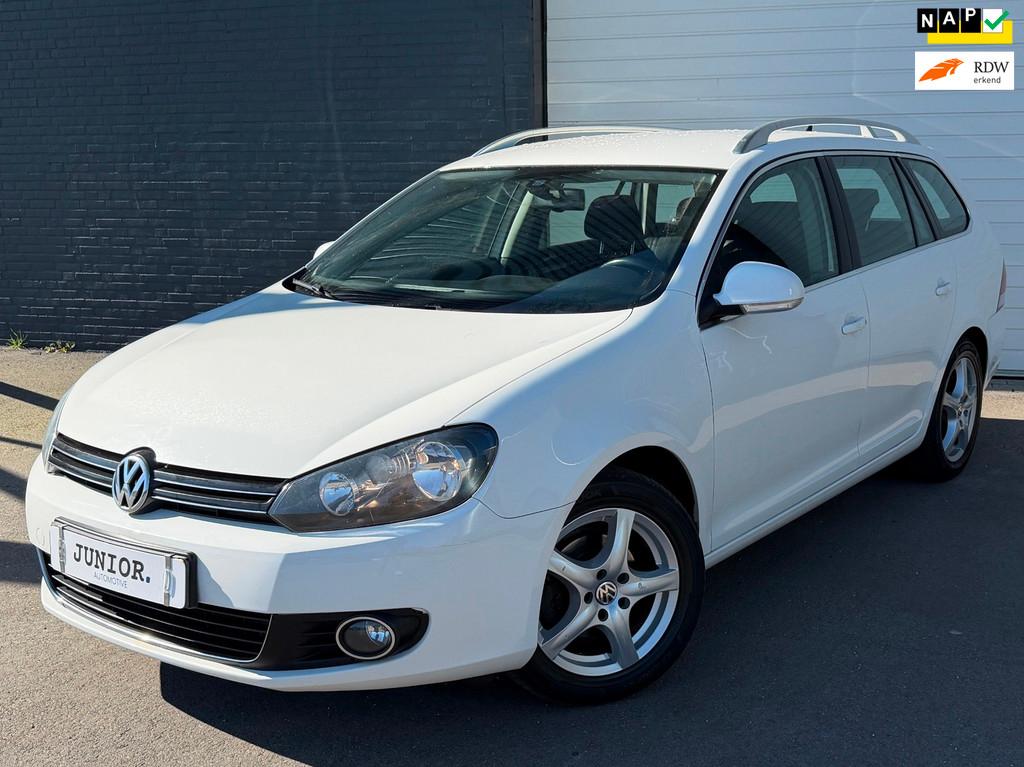 Volkswagen Golf Variant 1.6 TDI Highline BlueMotion NWEAPK/C, Voorwielaandrijving, Euro 5, Gebruikt, Zwart