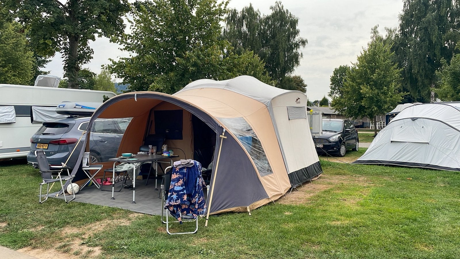 Cabanon luxe panoramaluifel met YKK rits, Ophalen, Zo goed als nieuw