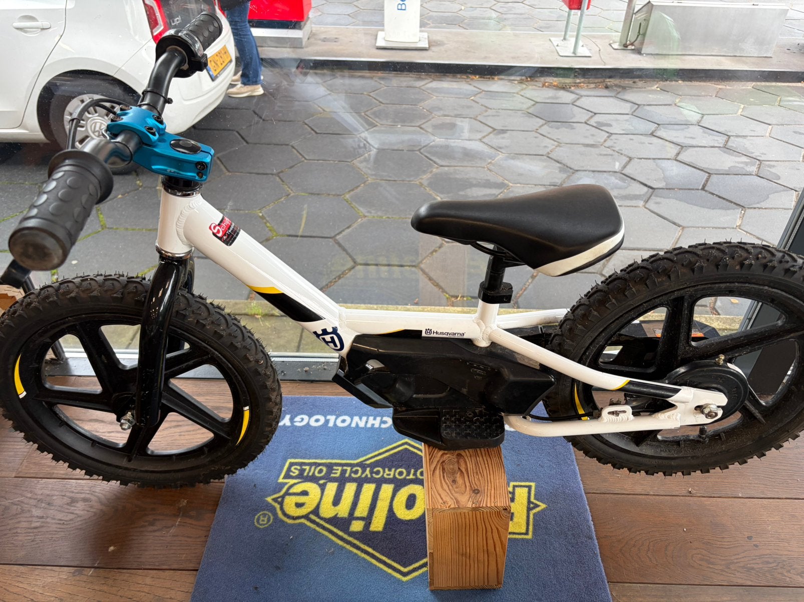Stacyc 16 inch e-balance bike gebruikt, Ophalen, Zo goed als nieuw, Overige typen
